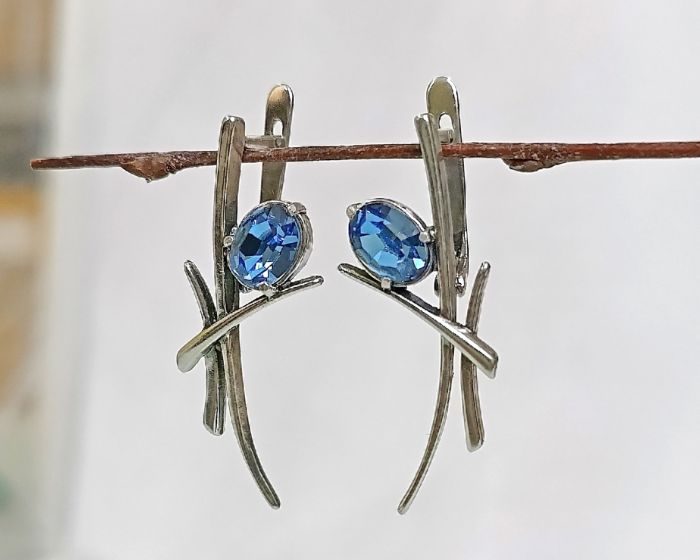 Earrings "Stroke"