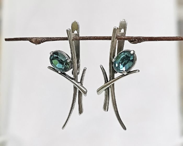 Earrings "Stroke"