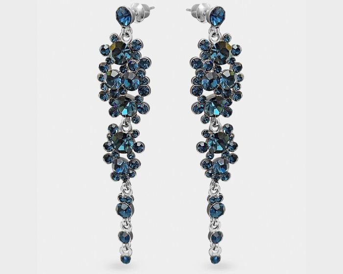 Earrings with Czech crystals