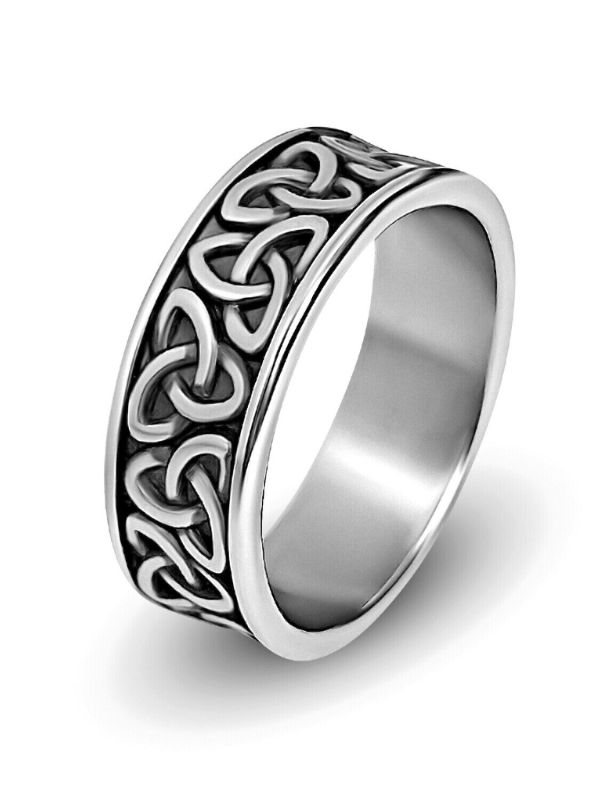 Men's steel ring