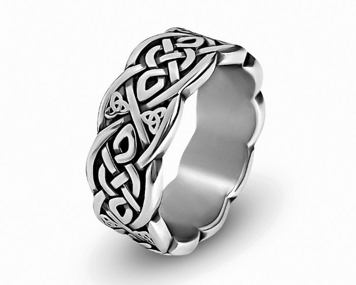 Men's steel ring