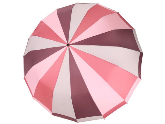 Umbrella "three elephants" 3162/Pink