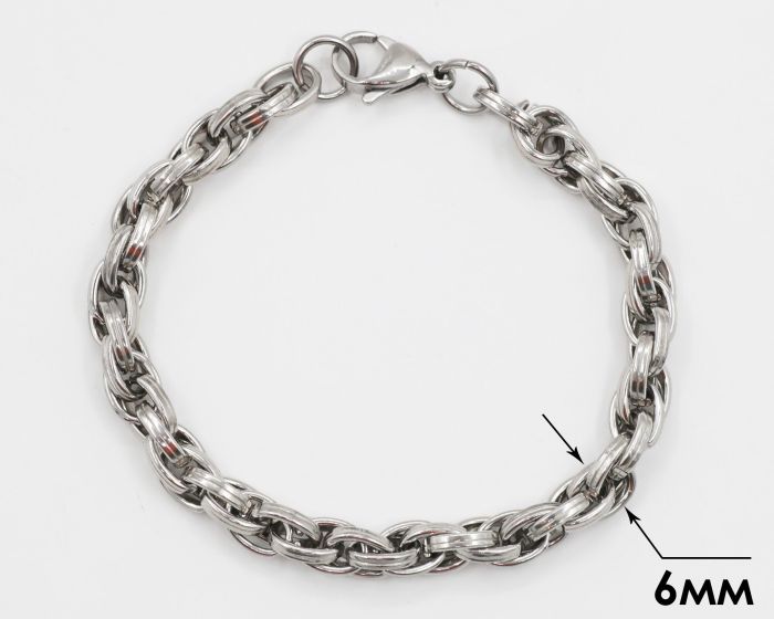 Steel bracelet