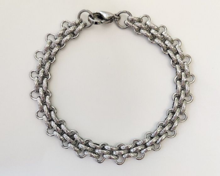 Steel bracelet