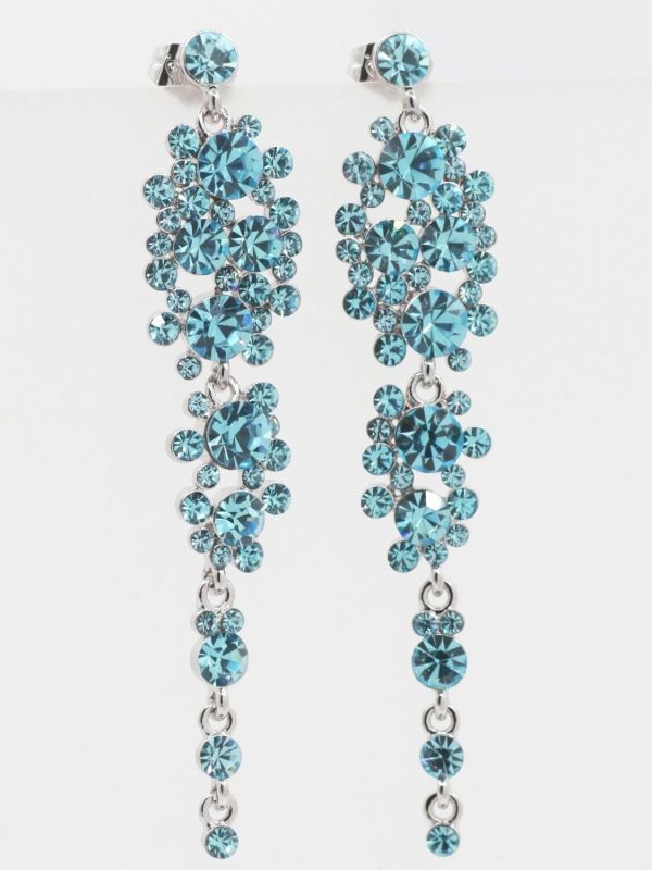 Earrings with Czech crystals