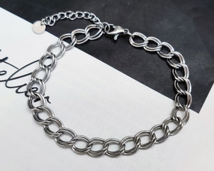 Steel bracelet