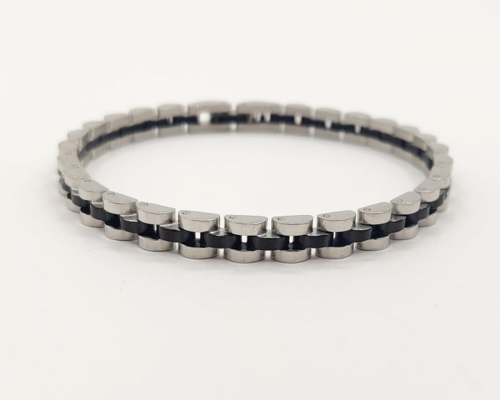 Steel bracelet