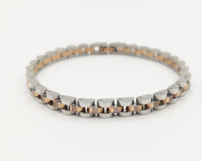 Steel bracelet