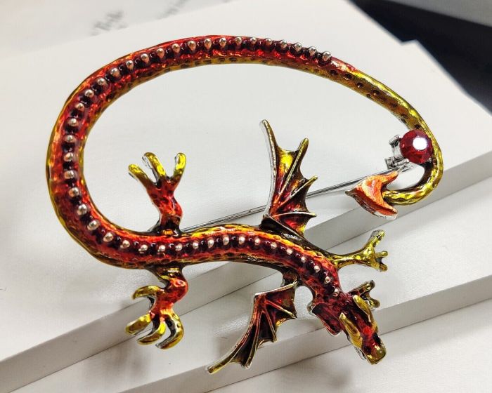 Brooch Year of the Dragon