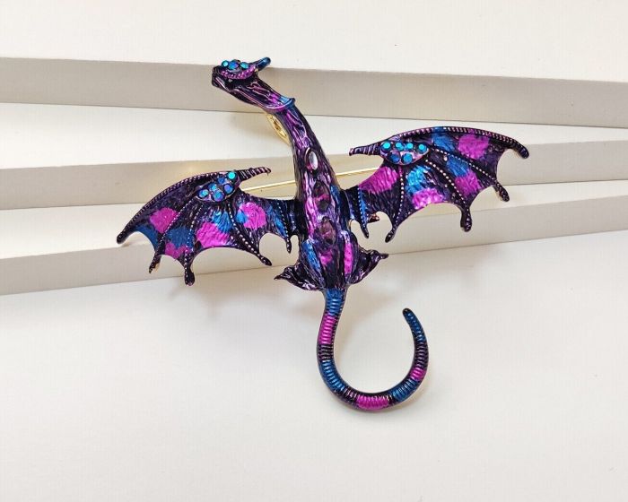 Brooch-pendant Dragon