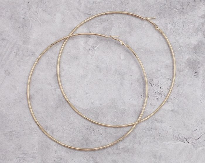 Hoop Earrings(12cm) V623174507150