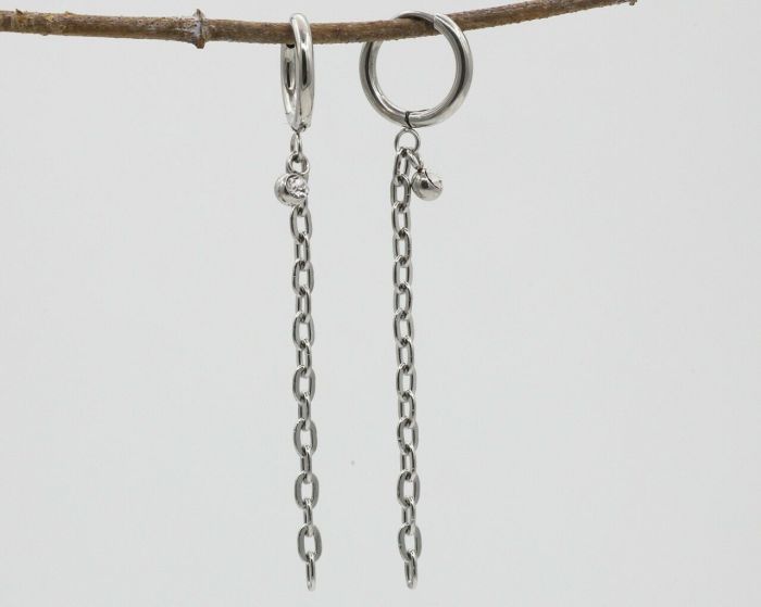 Earrings "Chains"