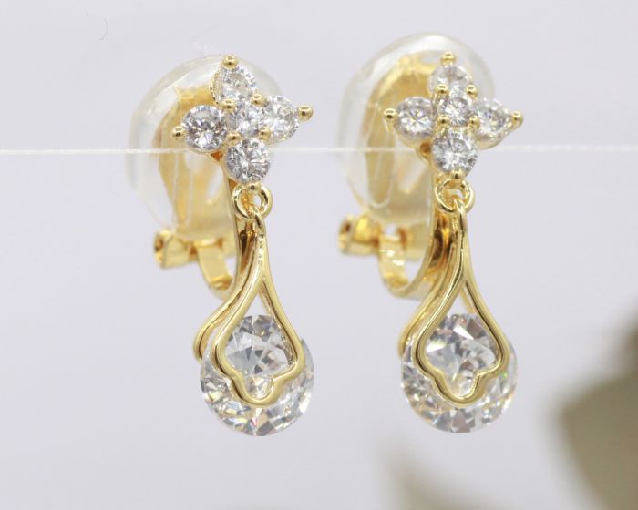 Clip-on earrings