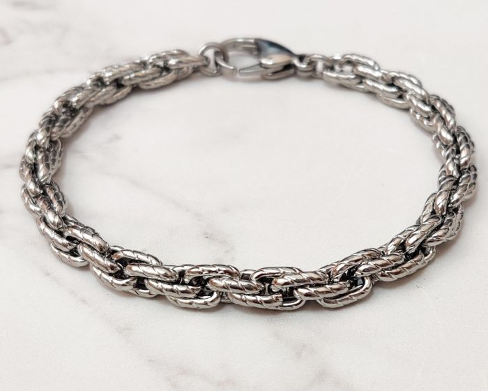 Steel bracelet